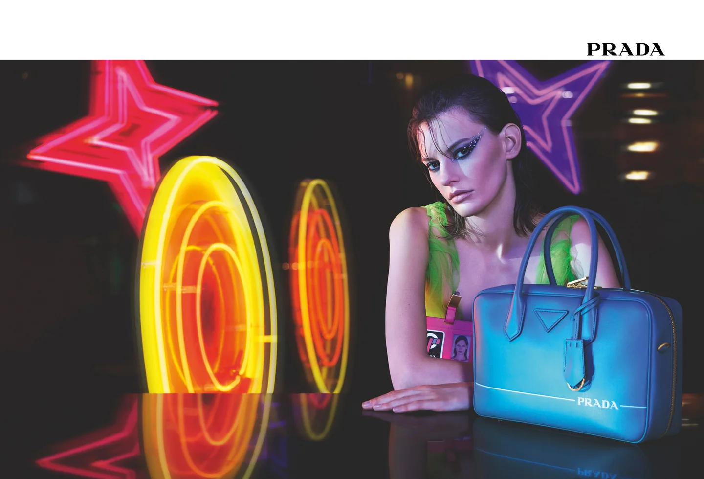 Prada Launches Fall/Winter 2018 Womenswear Campaign 'Neon Dream